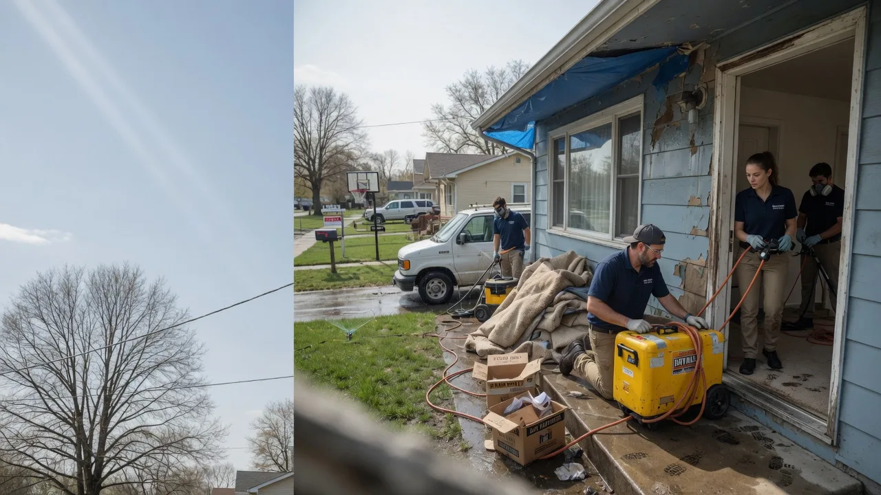 Basement Flood Cleanup in Algonquin, IL near me